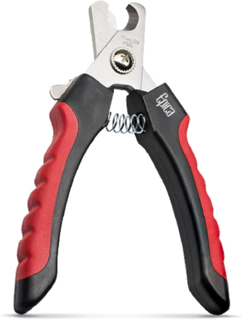 Epica Professional Dog Nail Clipper - Safe Grooming Clippers for Large Dogs, Cat Claw Trimmer with Safety Guard