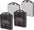 8W Turtle Tank Filters Replacement Aquarium Filters - 4PCS Low Water Level Material Filter Cartridges