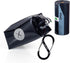 Large Dog Poop Bag Holder, Poop Bag Dispenser with Carabiner Clip for