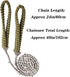 Pocket Chainsaw with Paracord Handle, 24inch 11teeth Rope Saw for Emergency Outdoor Survival Gear, Best for Camping
