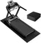 VTORY Foldable Treadmill Mat for Carpet, Exercise Equipment Mat for Home Fitness, High Density PVC Protector