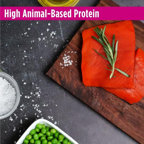 Nulo Puppy Food Grain Free Dry Food, Salmon and Peas Recipe, 4.5 lb Bag with BC30 Probiotic and DHA