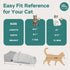 Pawfun Cozy Self-Adhesive Cat Grooming Wrap, Cat Wrap for Cutting Nails, Breathable Anti-Scratch Cats Swaddle Bag