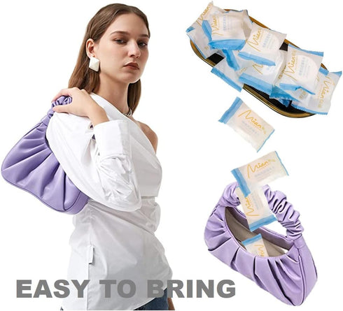 (23.6" 11.8") Backpacking QUALIALL Premium Extra Large and Thick X Pure Cotton Disposable Washcloths, Portable Travel
