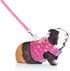 CheeseandU Small Pet Outdoor Walking Harness Vest and Leash Set with Cute Bowknot Decor for Rat Ferret