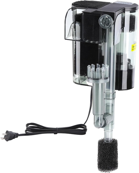 hygger Hang On Back Aquarium Filter, Small Fish Tank Filter Waterfall Filtration