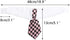 Segarty 6 Pieces Bow Tie Dog Collar, Adjustable Neckties with Suit White Collar for Medium Large Dogs Tuxedo