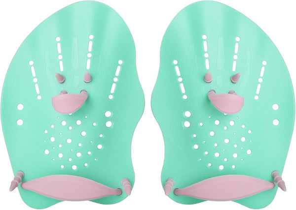 Hianjoo Swimming Hand Paddles for Junior and Adult, Power Strength Train Swim Paddles