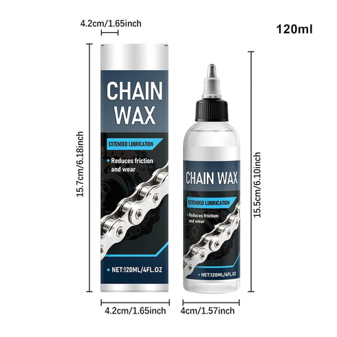 Generic 120ml Bike Chain Lube - Bike Chain Lubricating Wax, Mountain Bicycles Lubricant for Bicycle Motorcycle Road