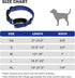 Martingale Collar for Dogs, Reflective Nylon with Quick Release Buckle, Adjustable No Slip Training Collar (Small, Blue)