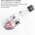NOBUHIRO Tactical Helmet Light, IR Strobe + 5-Speed Red Strobe Light for Camping Hunting Outdoor Sports