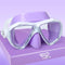 Kids Diving Mask, 180° Anti-Fog Swim Mask with Tempered Glass and Nose Cover for Diving and Snorkeling