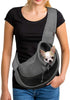 YUDODO Pet Dog Sling Carrier, Large Pocket Adjustable Strap, Anti-Falling Design, Breathable Mesh Travel Safe Bag