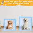 12 Pcs Wall Pee Pad Holder for Dog Potty Training, Sticky Clips for Hanging Pee Pads with 6 Strong Adhesive (White)