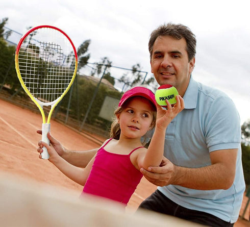 Kids Tennis Racket Best Starter Kit 17"-25" for Age 4 and Under with Mini Racket and Shoulder Strap Bag