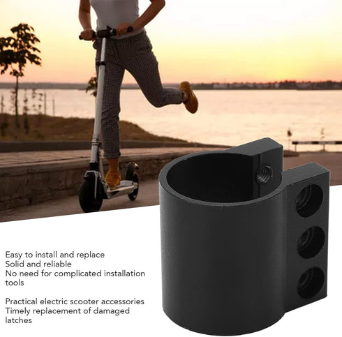 Scooter Clamps, Hardware Accessories Parts, 10 Inch Aluminum Alloy Vertical Rod for Electric Scooter