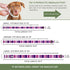 Waterproof Dog Collar, 100% Washable, Odor Proof, Easy to Clean, Quick-Dry, Soft Flexible Durable with Zinc Alloy
