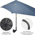 G4Free UPF 50+ Adjustable Beach Umbrella XL with Universal Clamp for Chair, Stroller, Golf Cart, Patio