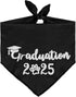 Dog Graduation Bandana 2025