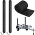 ZHAO 48 Inch Boat Trailer Guide Pole Cover and Pad - Heavy Duty Marine Trailer Guide Poles Cover for Jet Ski Boat