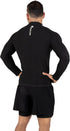 Kewlioo Pro Men's Sauna Shirt - Heat Trapping Long Sleeve for Gym Workouts