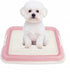 Dmnnlp Dog Potty Tray for Small Dogs, Puppy Potty Training Tray 19.7"x14.5" Indoor