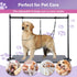H-Shape Dog Grooming Arm with Clamp, Heavy Duty Adjustable Pet Grooming Table Arm for Large & Small Pets