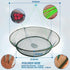 Compact Foldable Crab Fishing Net & Basket for Minnows, Crawfish, and Shrimp
