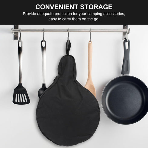 Portable Cookware Storage Bag for Camping and Hiking - Multifunctional Design