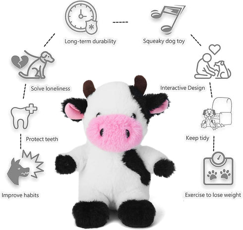 Blnboimrun Dog Toys Puppy Toys Interactive Dog Toys for Small Medium Large Dogs, Squeaky Dog Chew Toys to Keep Them