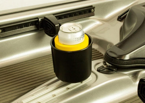 YakAttack Track Mount Multimount Cup Holder, Black - SSO-1001