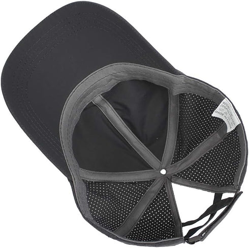 Womens Quick Drying Criss Cross Ponytail Hat - UV Protection Baseball Cap Sun Hats