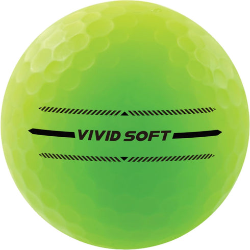 Dozen) Volvik Vivid Soft Golf Balls (One (Green)