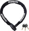 Heavy Duty Bike Chain Lock, 2.72 Ft Anti-Theft Security Lock with 3 Keys, Waterproof Chain for Bicycle, Motorcycle
