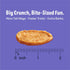 100% 8 oz Three Dog Bakery Bark'N Crunch! Chicken Chips with Real Chicken - - Crunchy Treats for Dogs - High Protein