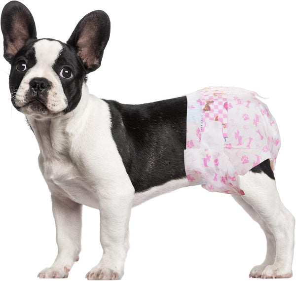 Dono Disposable Dog Diapers Female, Super Absorbent Doggie Diaper, Rapid-Dry Gel Technology