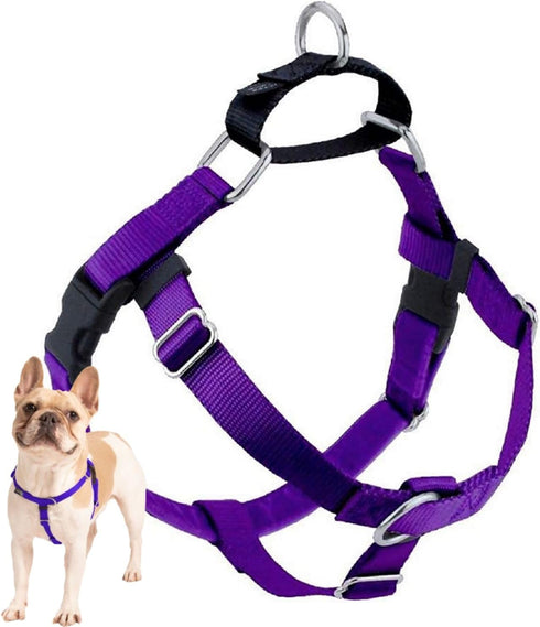 2 Hounds Design Freedom No Pull Dog Harness, Comfortable Control for Easy Walking, Adjustable for All Sizes