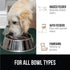 Gorilla Grip 100% Waterproof Raised Edge Silicone Pet Feeding Mat - Dog Cat Food Mat Protects Floors (18.5x11.5 Green)