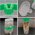 Hypeety Bird Water Feeder Dispenser, Automatic Parrot Water Feeder Cup 200ml / 7.05 oz Clear Bird Cage Feeder