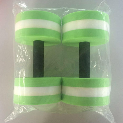 Gooddyiyukey 2PCS,EVA Pool Dumbbells for Water Exercise, Foam Quick-Dry High-Density Waterproof Water Weights,Water