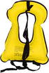 Inflatable Snorkel Vest for Adults, Snorkeling Jackets for Free Diving Swimming Safety, Load Up to 220 Ibs