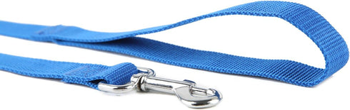 Nylon Dog Training Leash - Traction Rope, 4ft / 5ft / 6ft Long, 5/8 inch 3/4 Inch 1 Inch Wide for Small and Medium Dogs