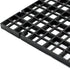 ALEGI Plastic Egg Crate Aquarium Fish Tank Divider, 6pcs Black Filter Bottom Tray
