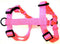 Hamilton Adjustable Comfort Nylon Dog Harness - Hot Pink, 1" x 30-40"