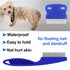 5 Pieces Dog Tear Stain Remover Combs, Pet Grooming Flea Combs, Double Sided Care Comb for Kittens Puppies (Blue)