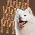 ROAM Pet Treats Ossy Trachs Chews Pack of 2 for Medium and Large Dogs - Long Lasting Ostrich Trachea