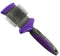 HERTZKO Double Sided Flexible Slicker Brush - Suitable for Dogs and Cats - Removes Loose Hair, Tangles, and Knots,