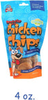 All Natural Chicken Chips Dog Treats, Small 4 oz Bag