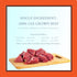 100% Beef Wet Dog Food in Bone-Broth, Hypoallergenic Mixer, Topper & Hydration, 11 oz (12 cans)