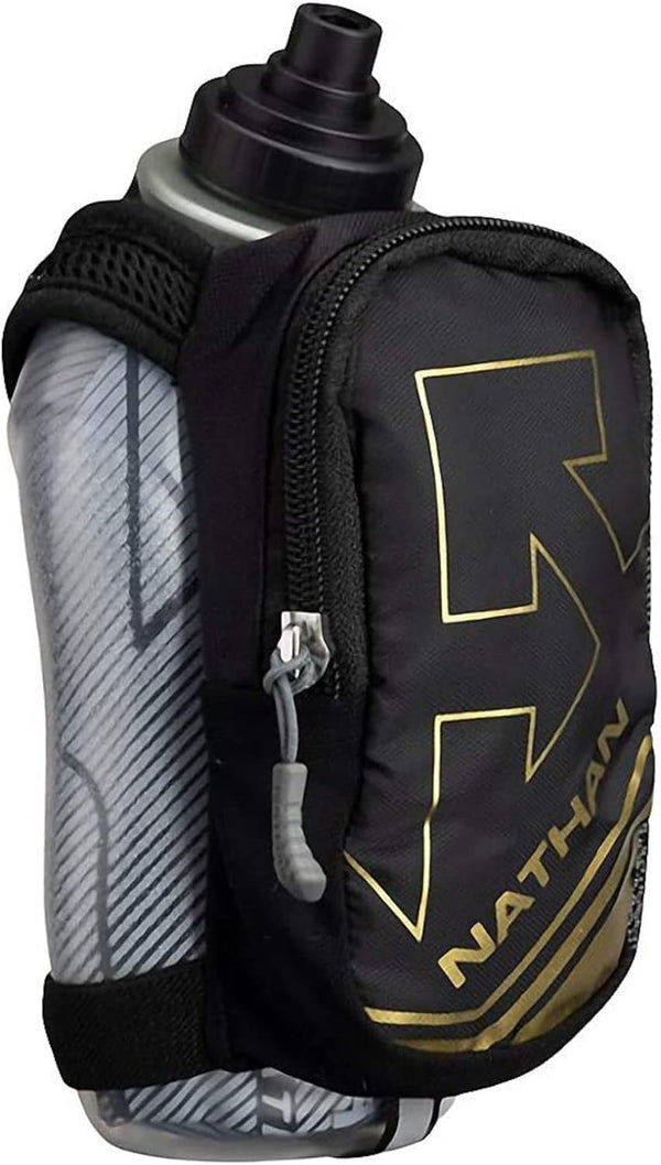 Nathan SpeedDraw Plus Insulated Flask, Handheld Running Water Bottle for Runners, Hiking